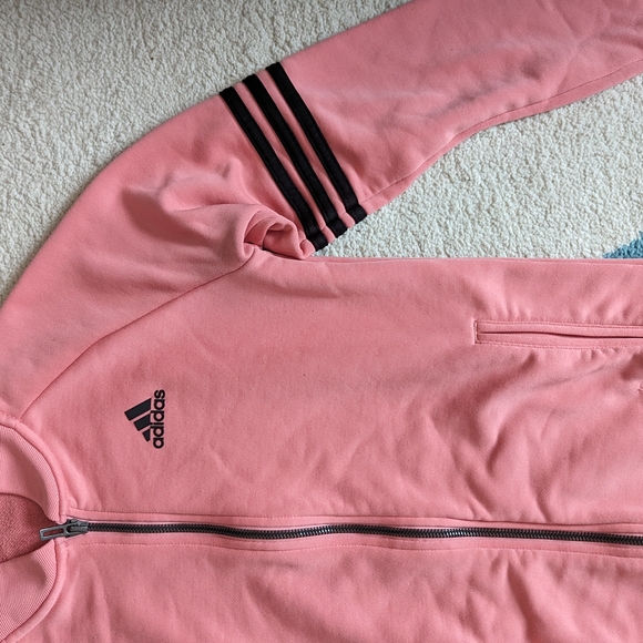 Adidas Pink Track Jacket - Picture 2 of 9